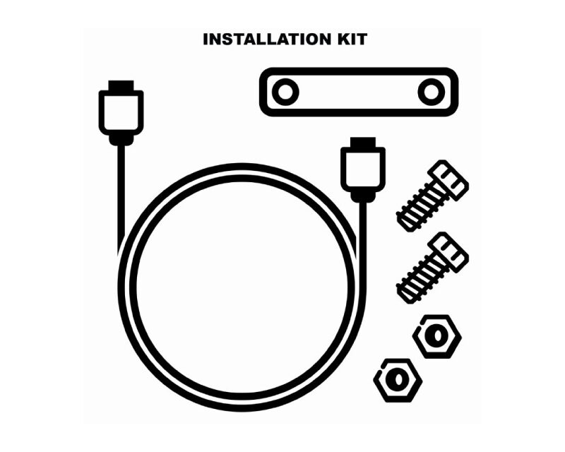 INSTALLATION KIT FOR LED FOG LIGHTS