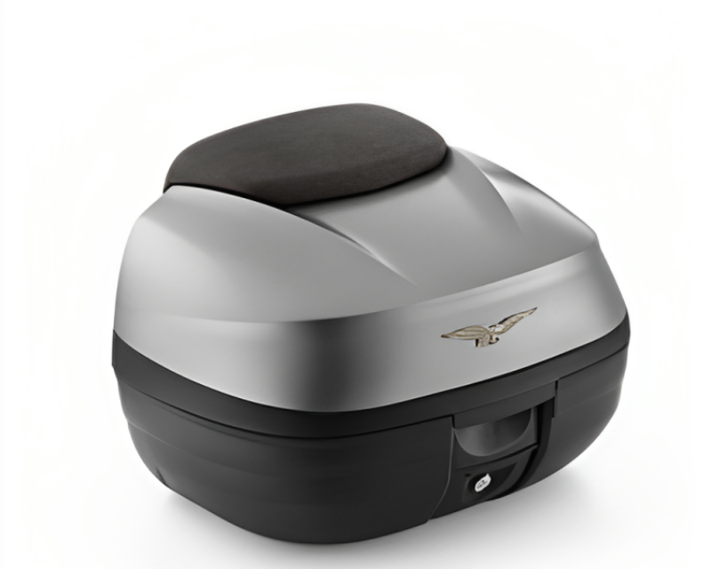 TOP CASE-37 LTS GREY WITH BROWN BACKREST